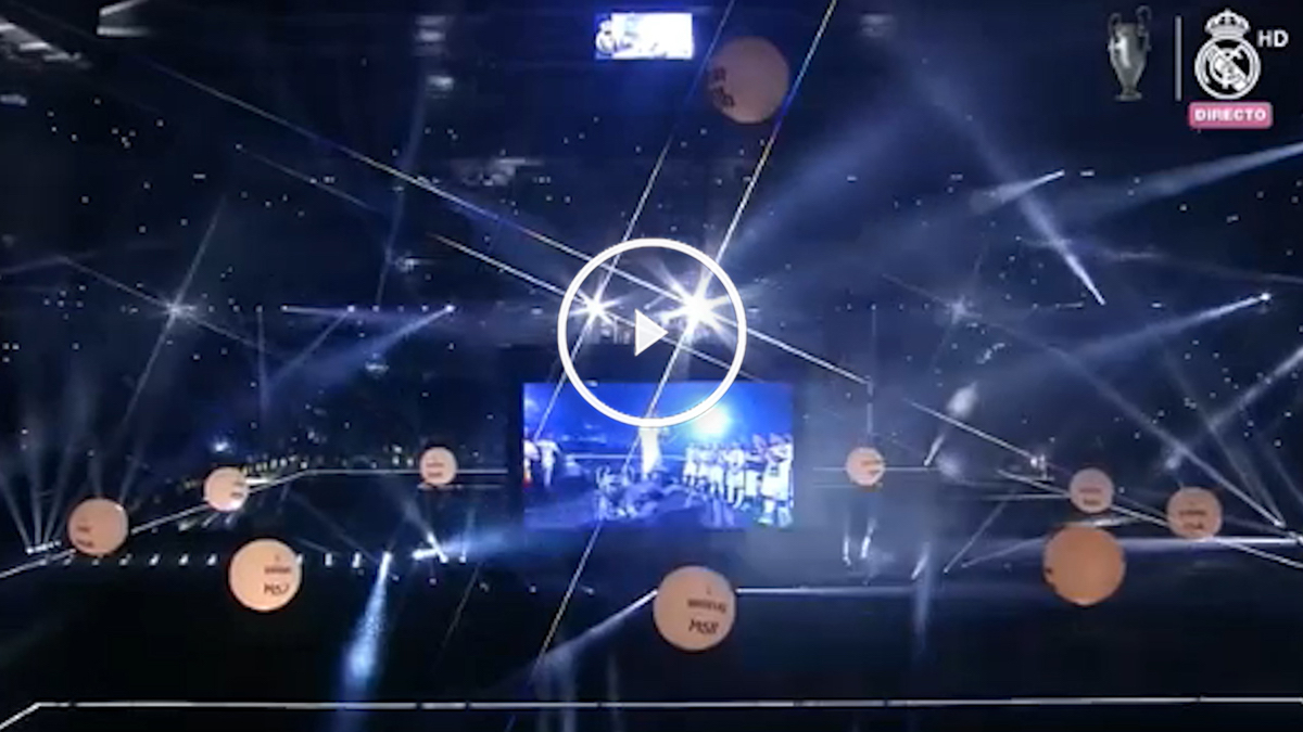 El Bernabéu se acordó de Piqué. (Real Madrid Televisión)