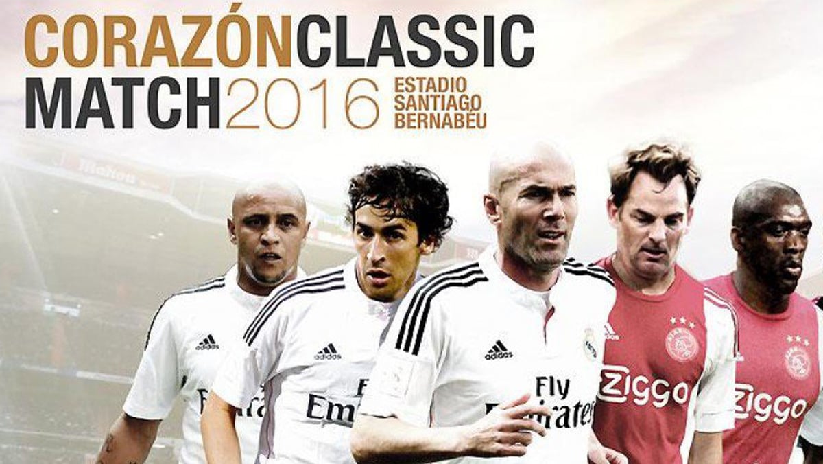 El cartel del Corazón Classic Match 2016.