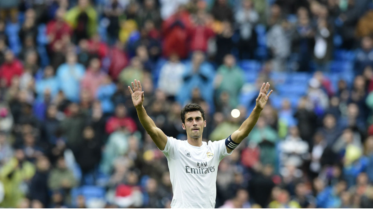 Arbeloa se despide del Bernabéu. (AFP)