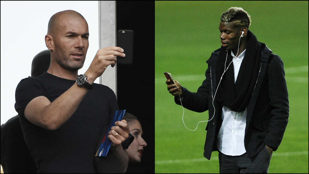 Pogba ha contactado con Zidane.