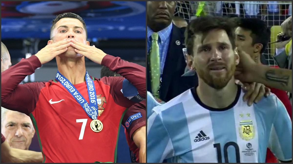 Cristiano Ronaldo y Messi viven momentos opuestos.