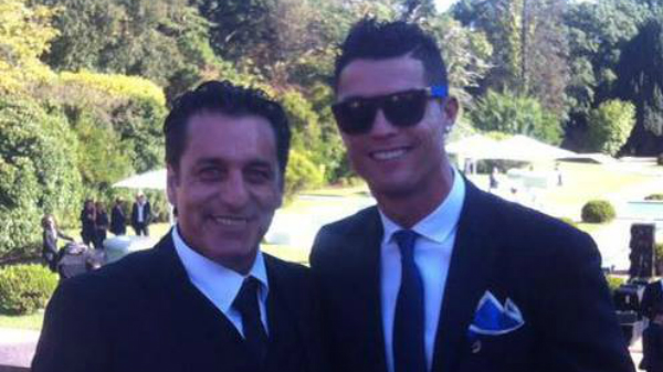 Paulo Futre y Cristiano Ronaldo.