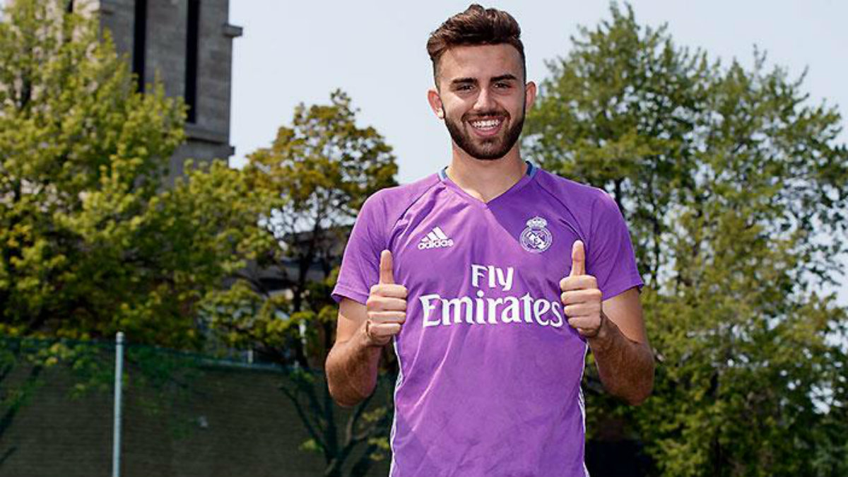 Borja Mayoral anuncia su marcha al Wolfsburgo. (Realmadrid.com)