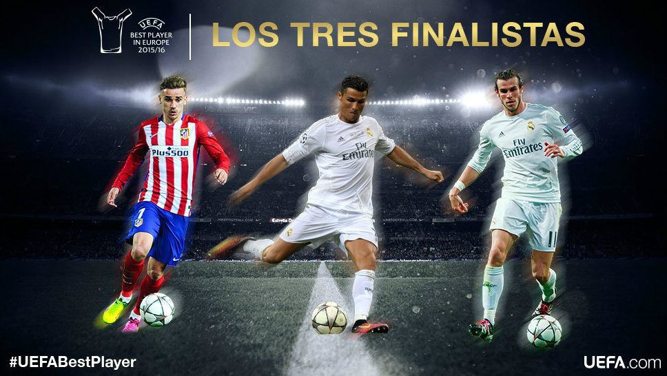 El Real Madrid, gran protagonista de los premios de la UEFA.