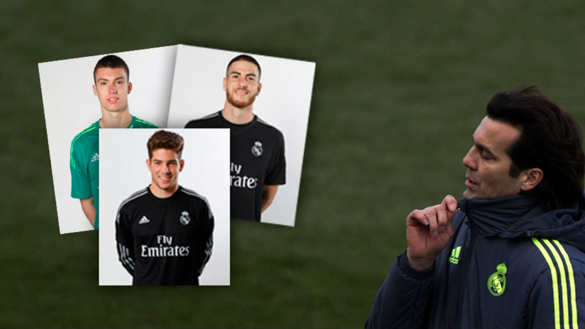 Solari debe elegir entre entre Abad, Craninx o Luca Zidane.
