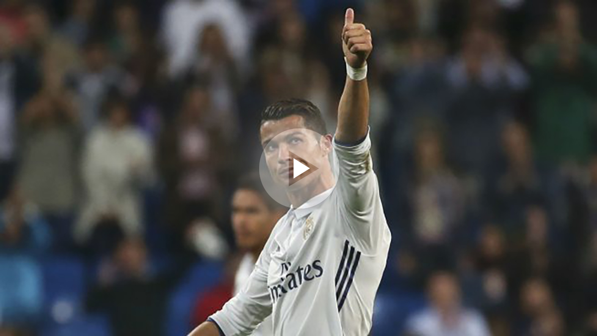 Cristiano Ronaldo, tras la victoria ante el Sporting. (Reuters)