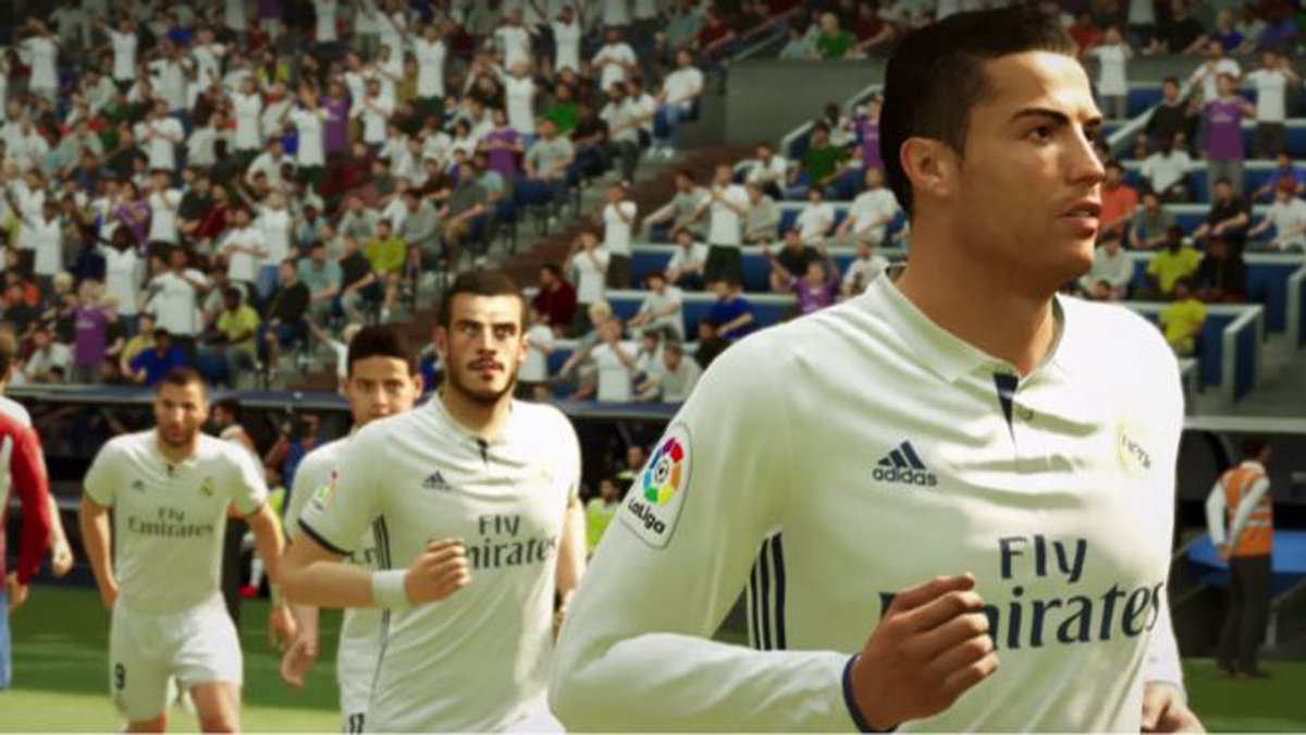 Cristiano Ronaldo, en una imagen que se ha filtrado del nuevo juego.