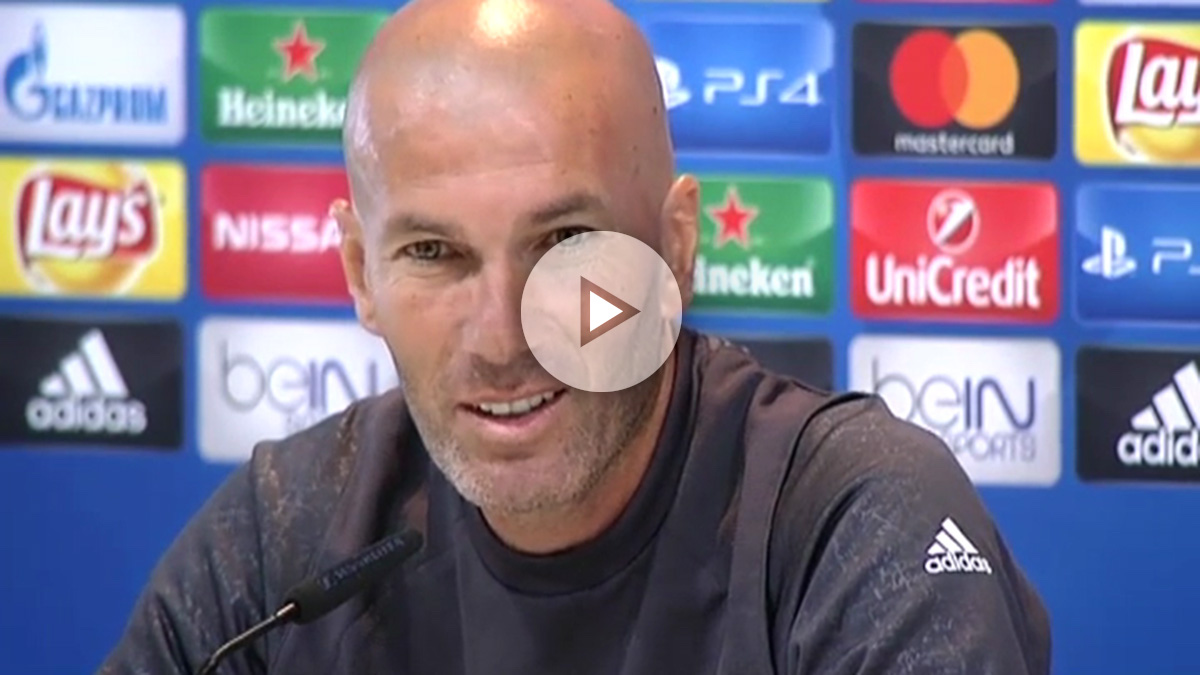 Zidane: «¿Liga o Champions? Las dos»