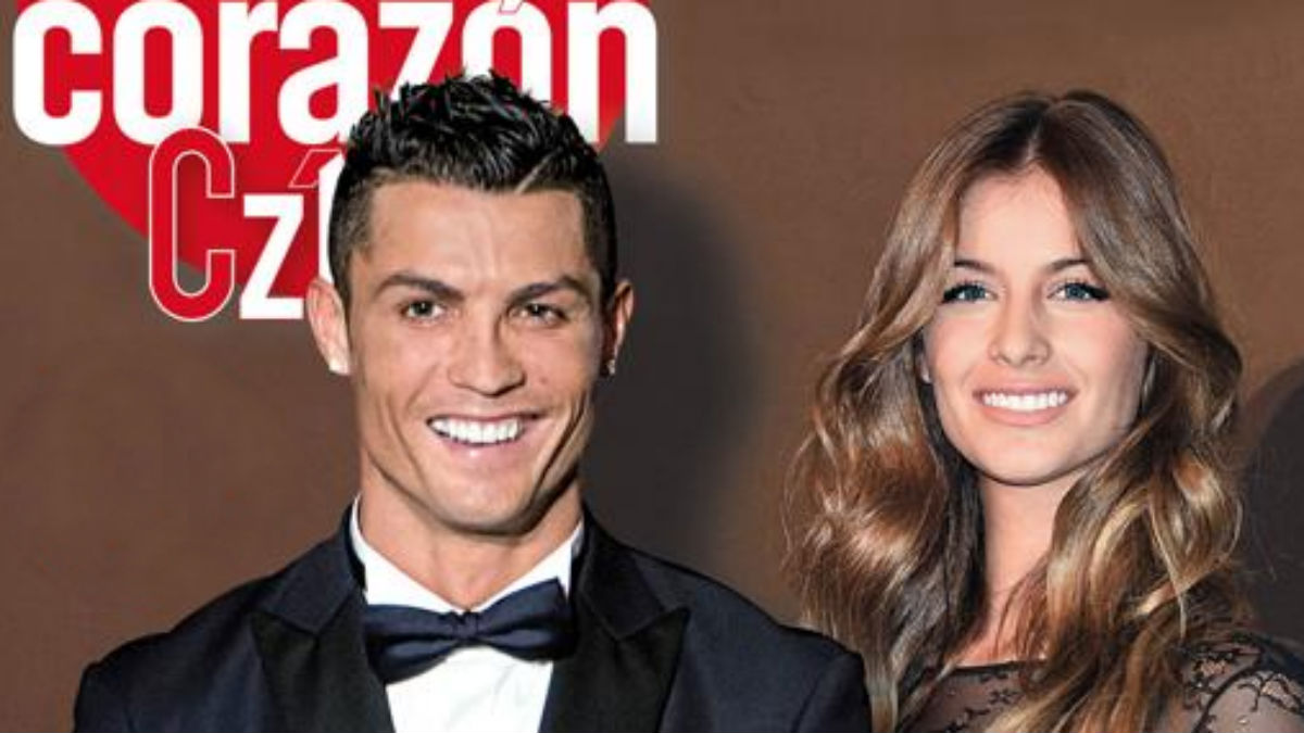 Cristiano Ronaldo y Desiré Cordero.