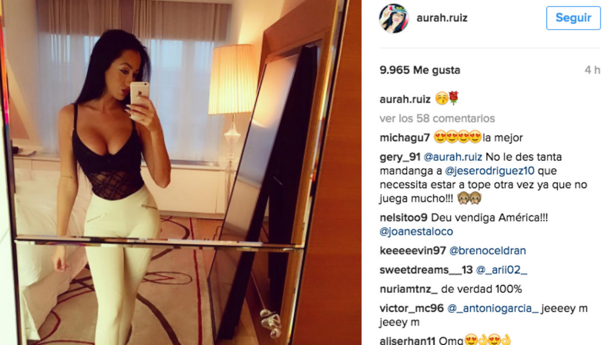 La extraña petición de los fans de Jesé a Aurah Ruiz en Instagram