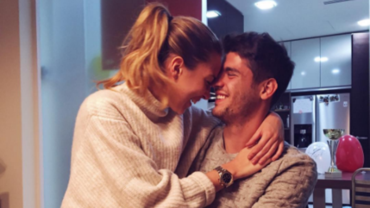 Morata celebra su cumpleaños junto a su novia. (Instagram Alice Campello)