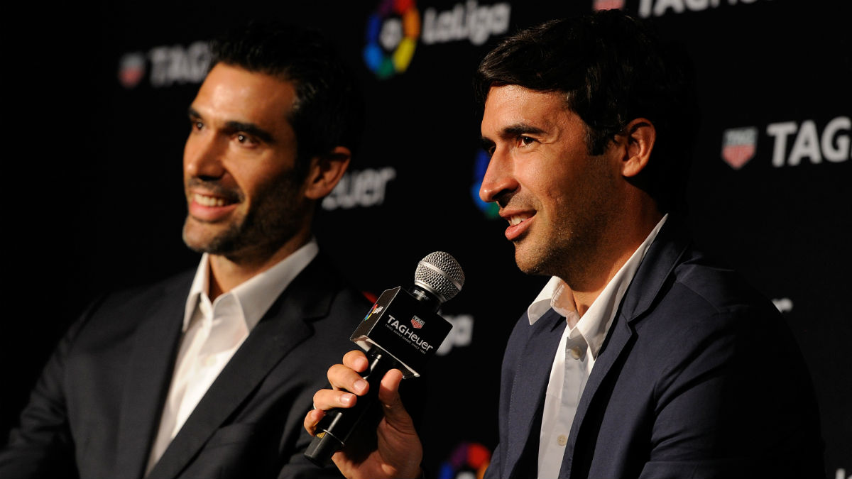 Raúl, en un acto de LaLiga. (Getty)