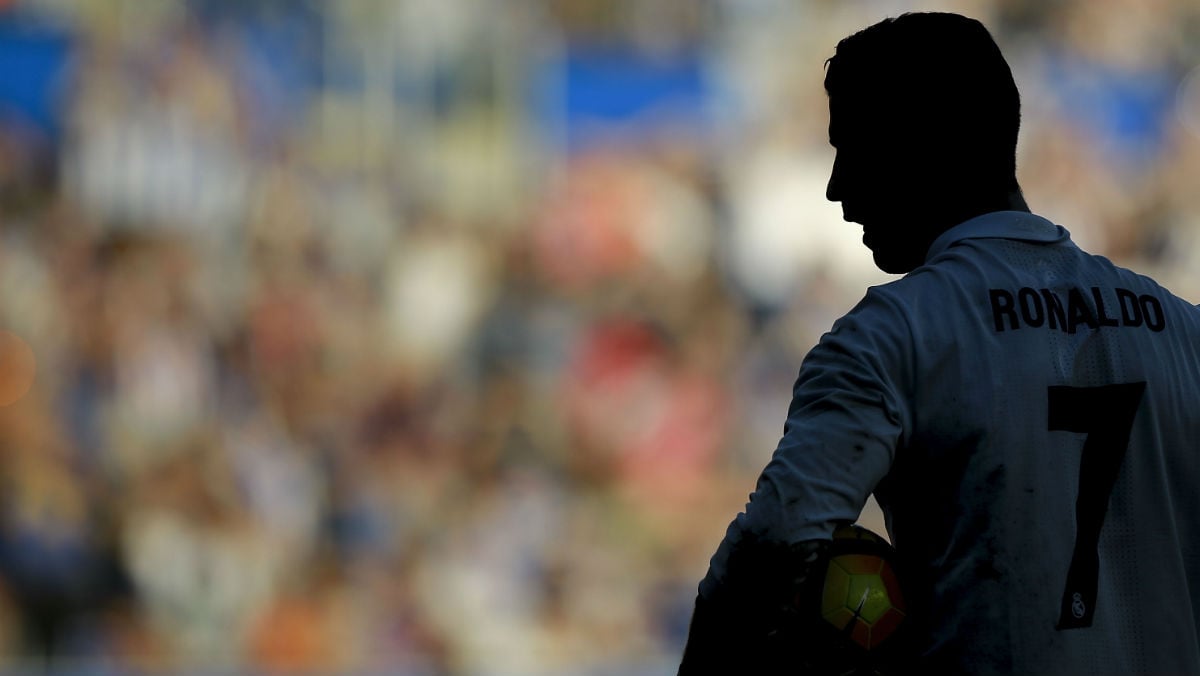 Cristiano durante el Alavés-Real Madrid. (Getty)