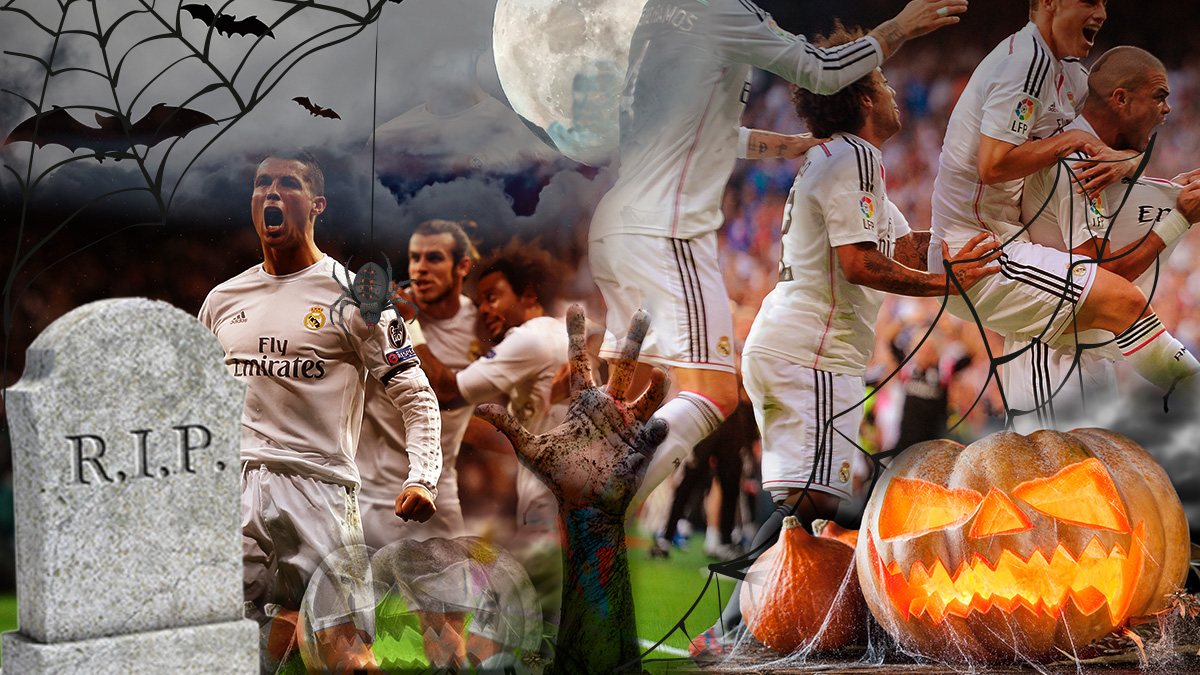 Los cinco datos que horrorizan a los rivales del Real Madrid en Halloween