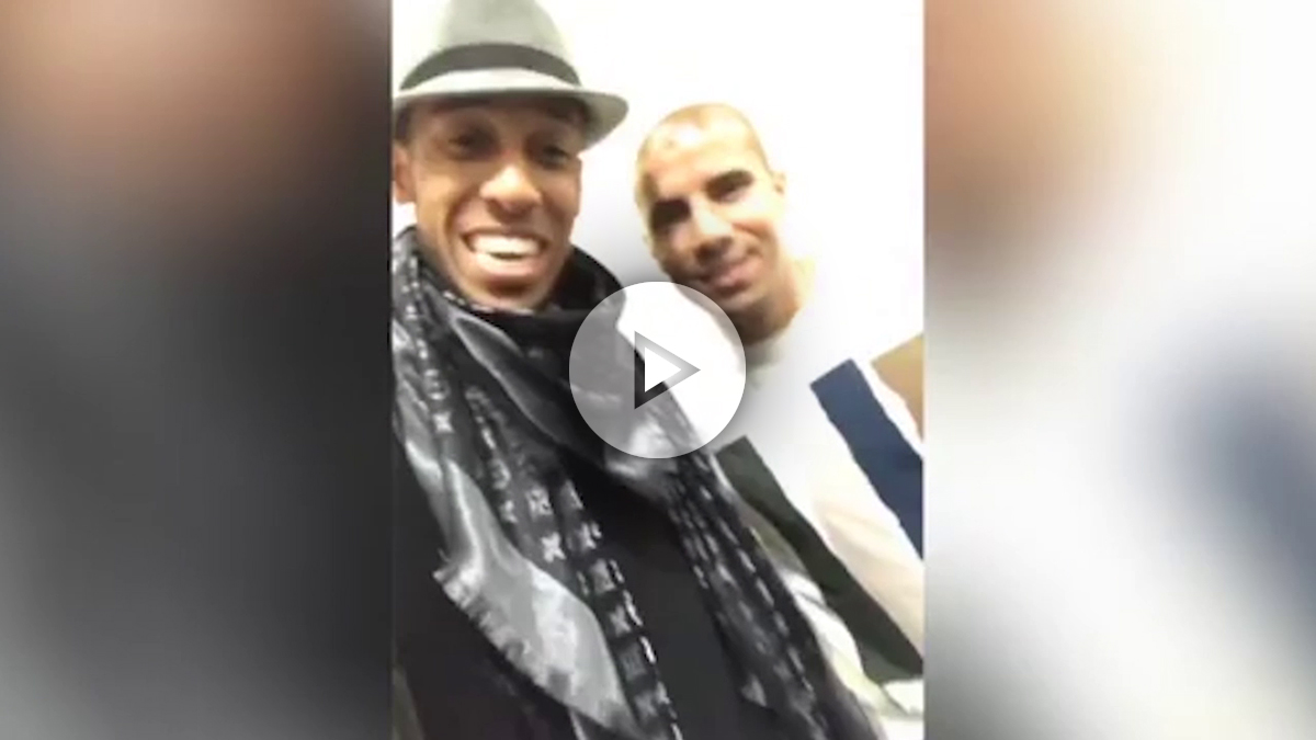 El vídeo de Aubameyang que desató la polémica.