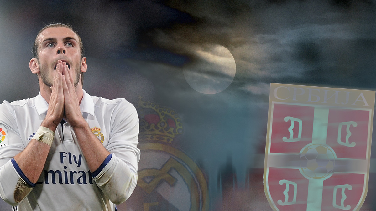 Pánico en el Real Madrid con Bale contra Serbia