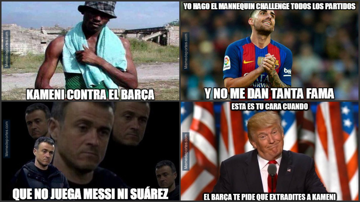 Los mejores memes del Barça-Málaga.