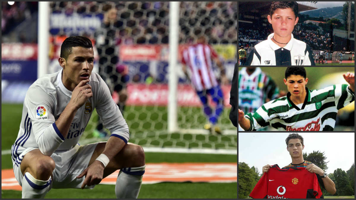 Los 7 momentos deportivos de la vida de Cristiano Ronaldo.