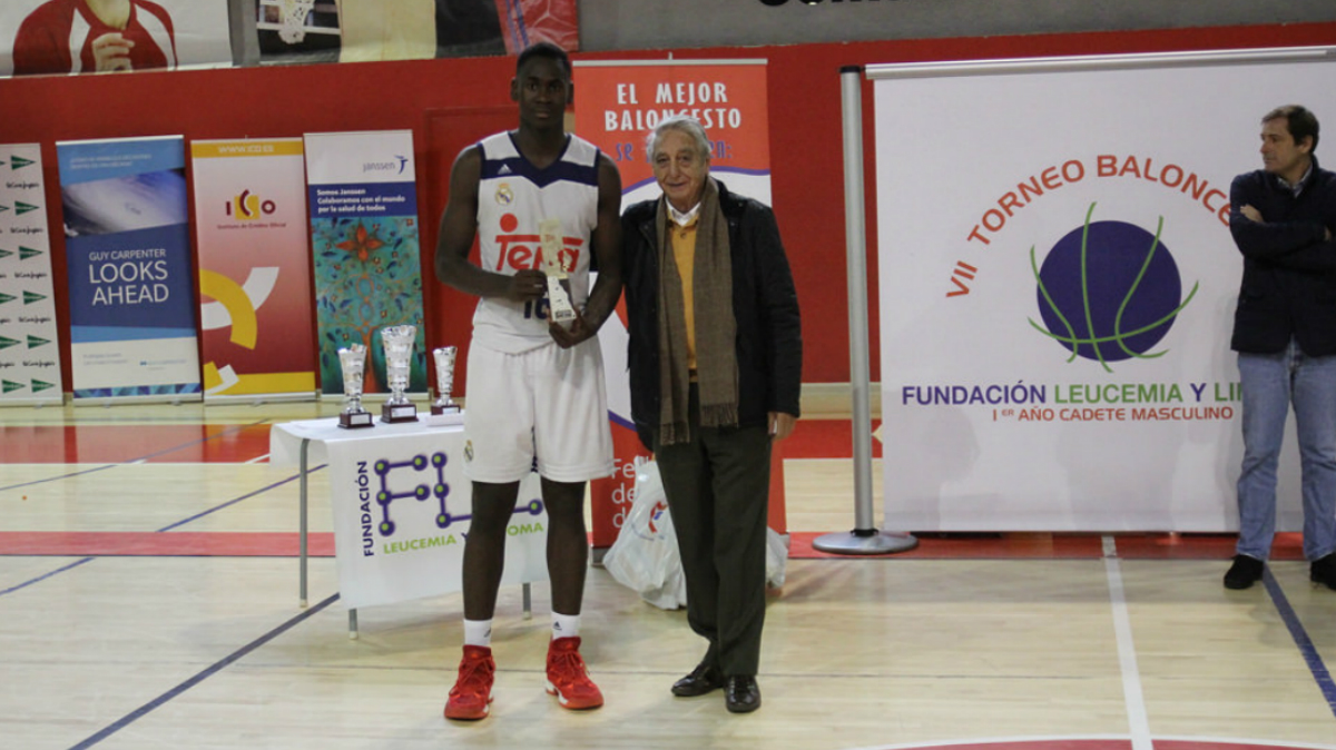 Usman Garuba, MVP del Torneo Fundación Leucemia y Linfoma. (FBM)