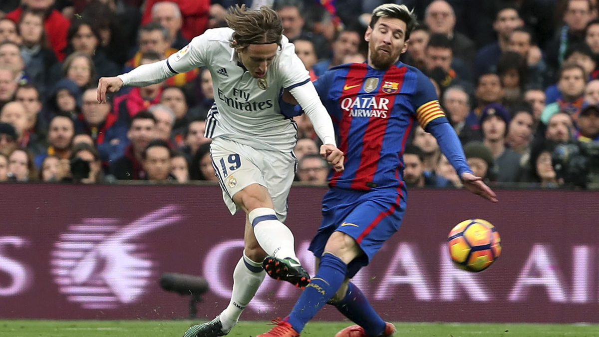 Los aficionados del Barcelona se declaran fans de Modric