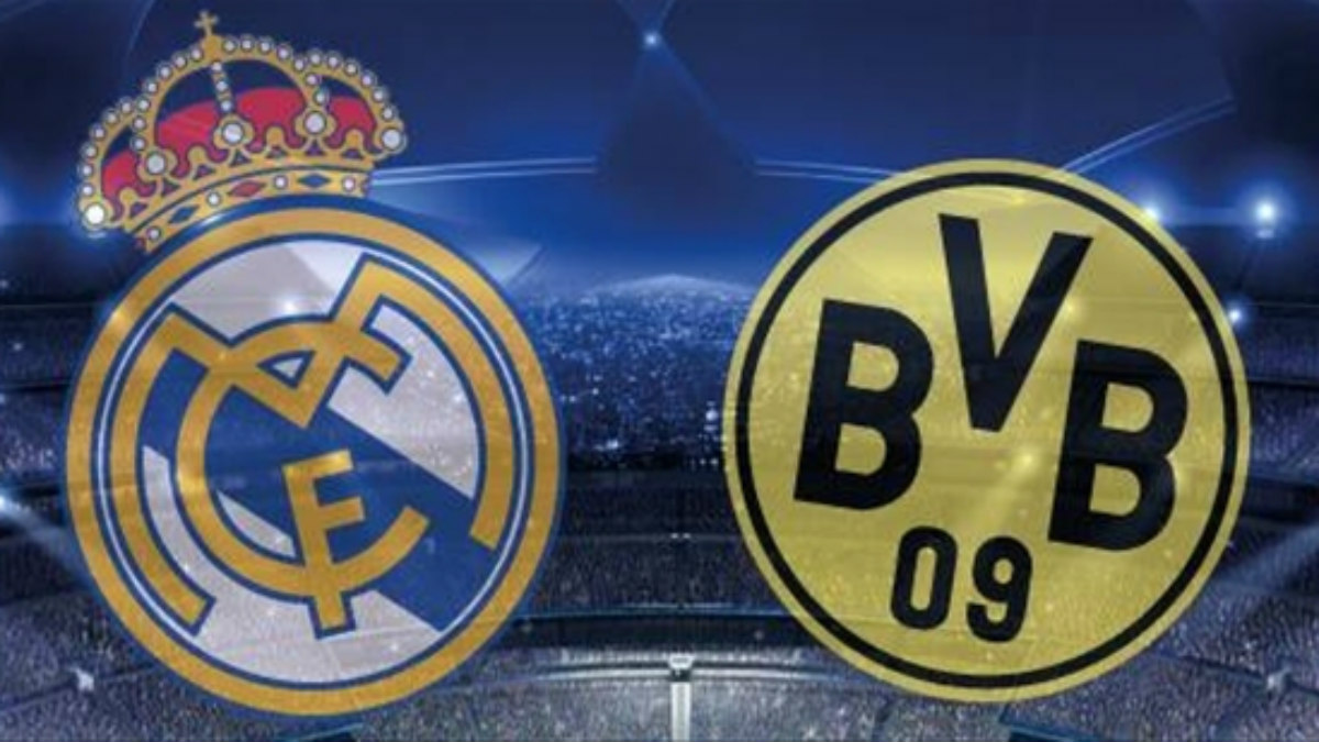 Real Madrid Vs Borussia Dortmund.