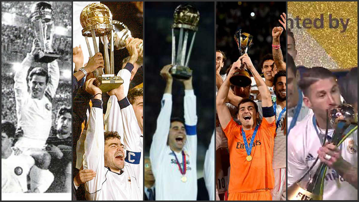 El Real Madrid, pentacampeón del mundo.