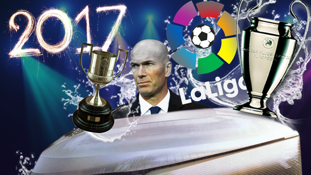 Los objetivos del Real Madrid para 2017 son ambiciosos.