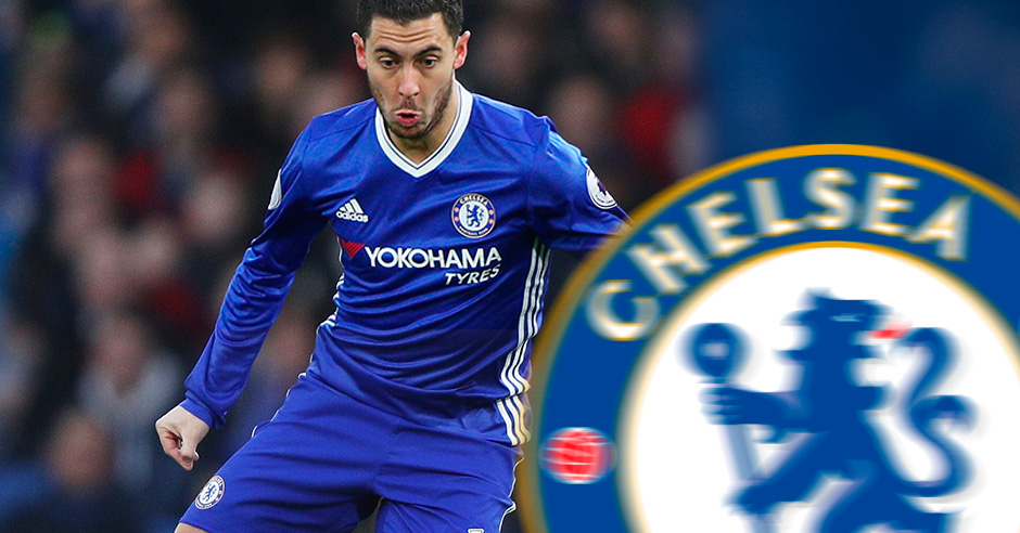 Eden Hazard es la estrella del Chelsea de Conte.