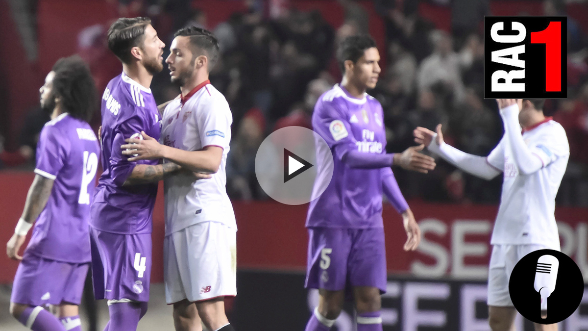 RAC1 saca toda su rabia contenida y celebra el gol del Sevilla ¡¡¡cantando el himno!!!