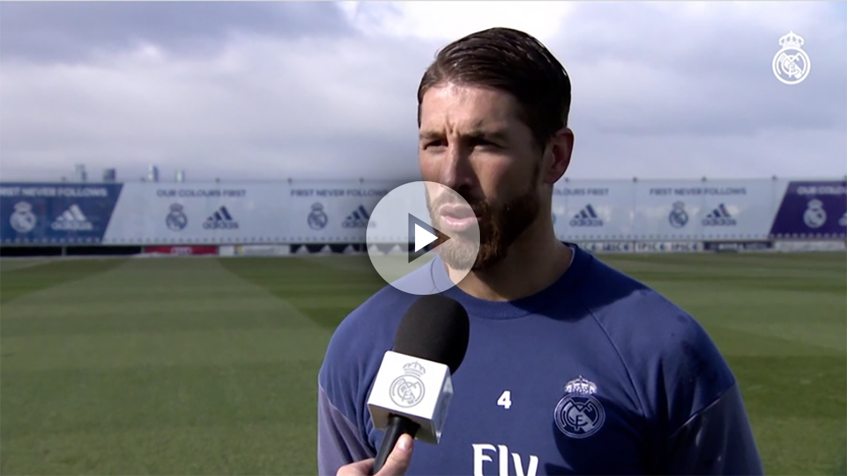 El capitán Ramos lidera el llamamiento al Bernabéu: «Juntos tenemos que ser invencibles»