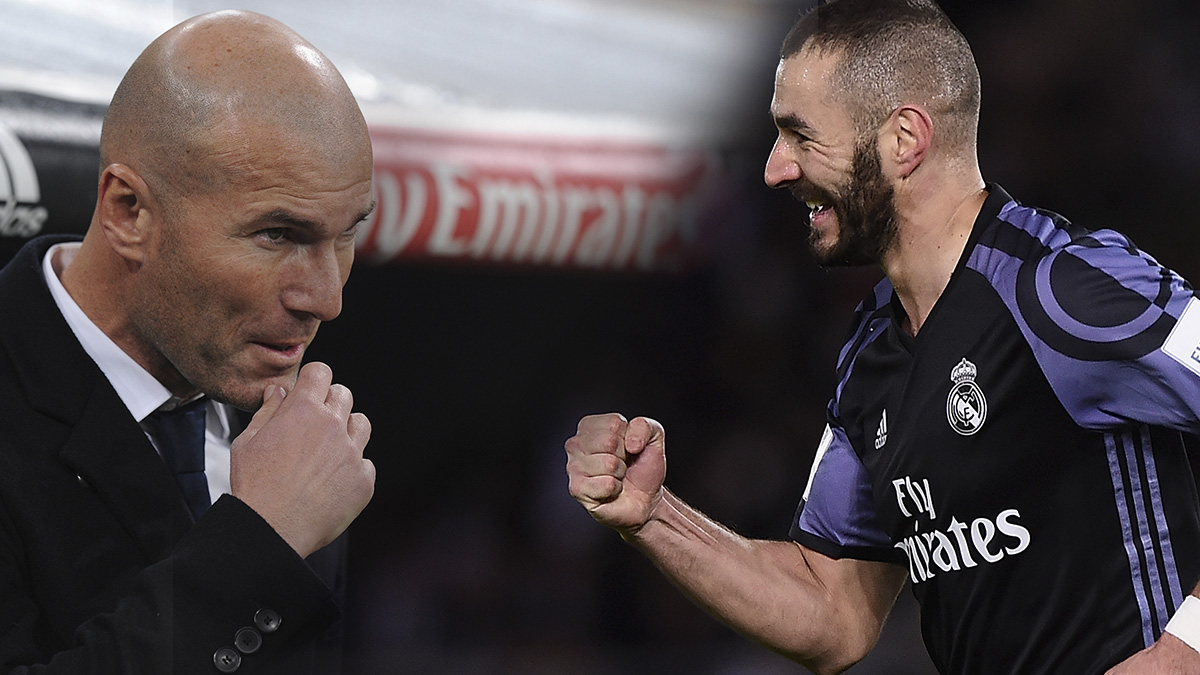 Zidane tiene «confianza total» en Benzema