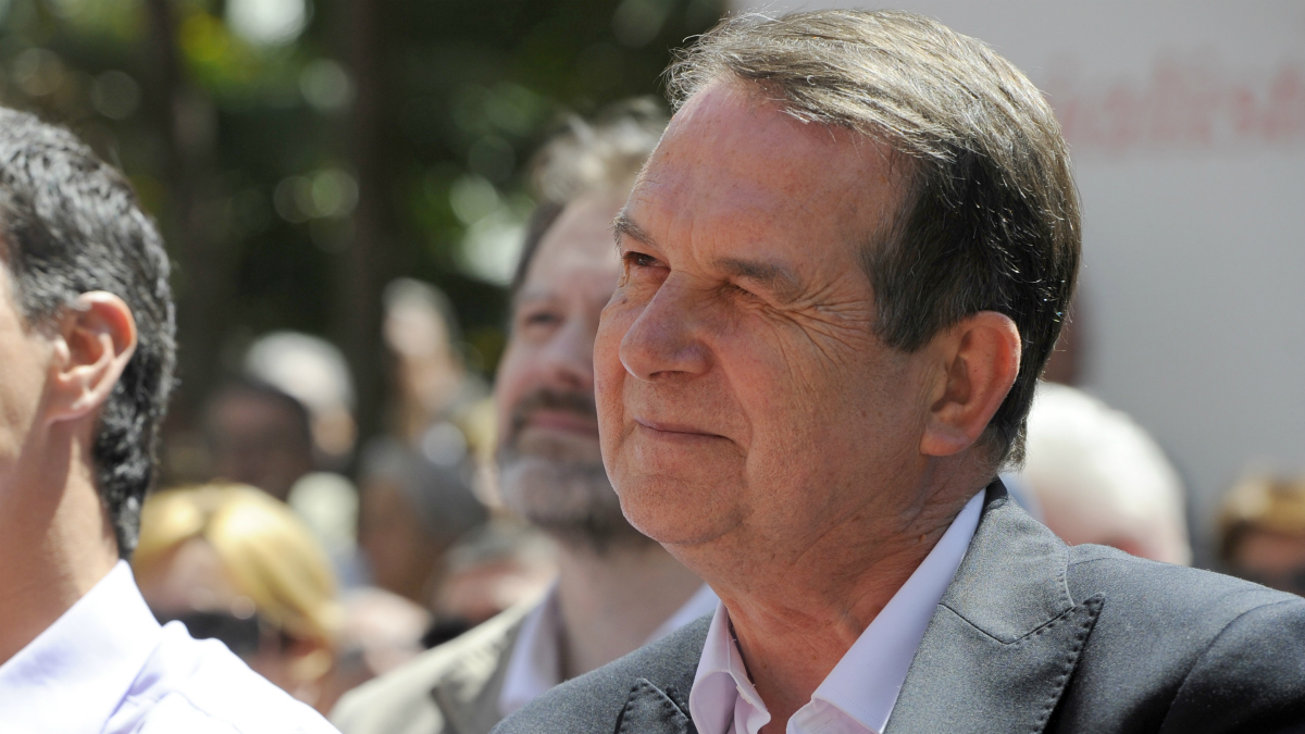 Abel Caballero, alcalde de Vigo, durante un ‘meeting’ del PSOE. (AFP)