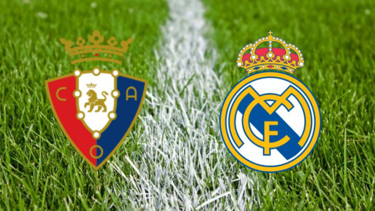 Canal de televisión para ver en vivo Osasuna vs Real Madrid