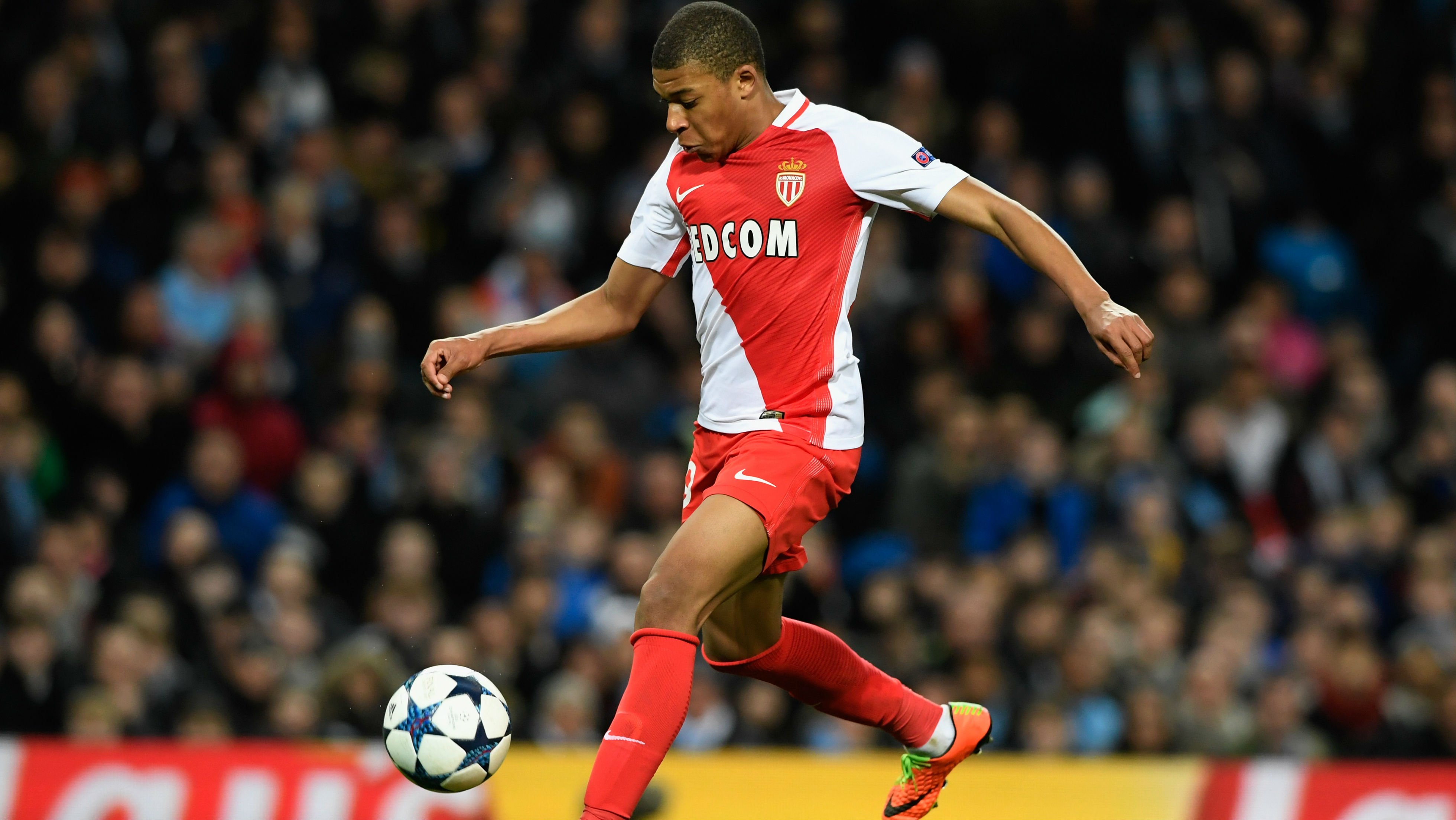 El Madrid se fija en Mbappé, del Mónaco (Getty).