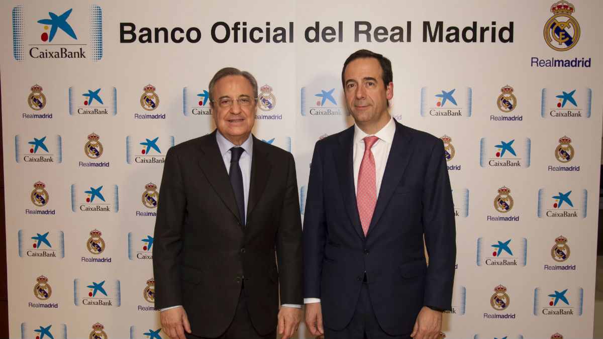 Florentino Pérez y Gonzalo Gortázar firmaron el acuerdo.