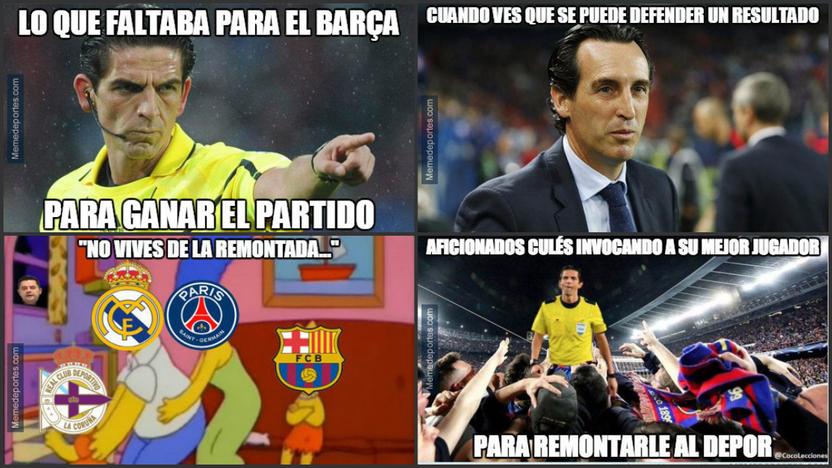 Los mejores memes del Dépor-Barça.