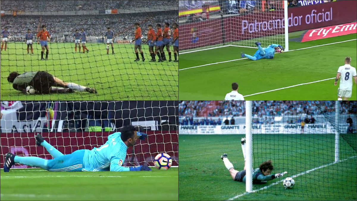 Keylor emuló a Arconada en el partido contra el Betis.