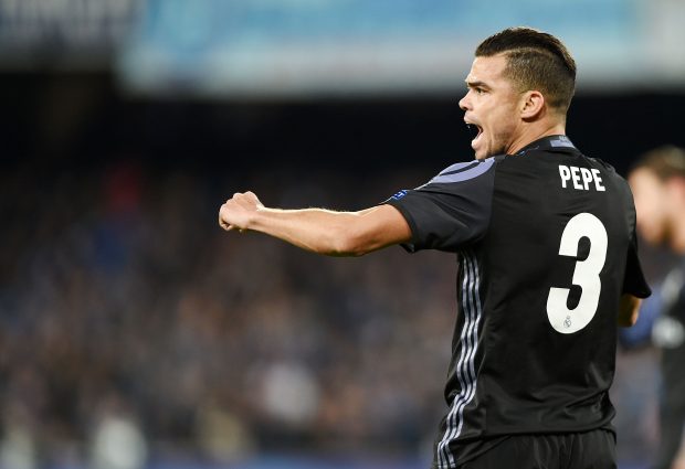 Pepe, en su último partido con el Real Madrid. (Getty)