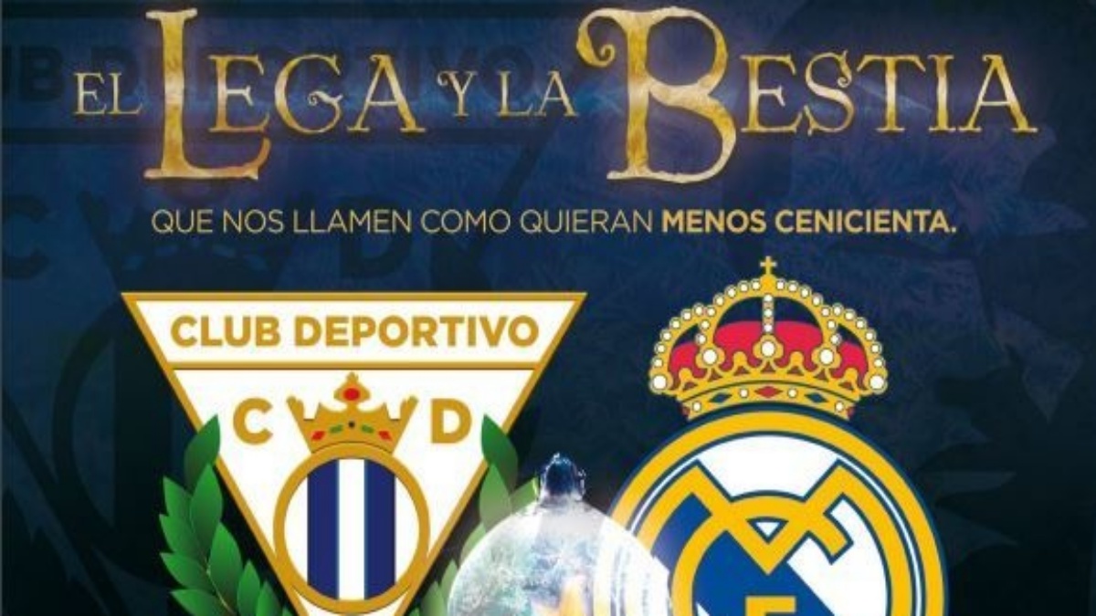 Cartel del Leganés vs Real Madrid