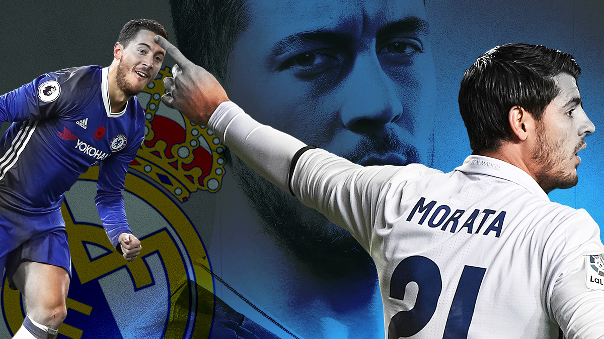 El Madrid quiere incluir a Morata en la operación Hazard