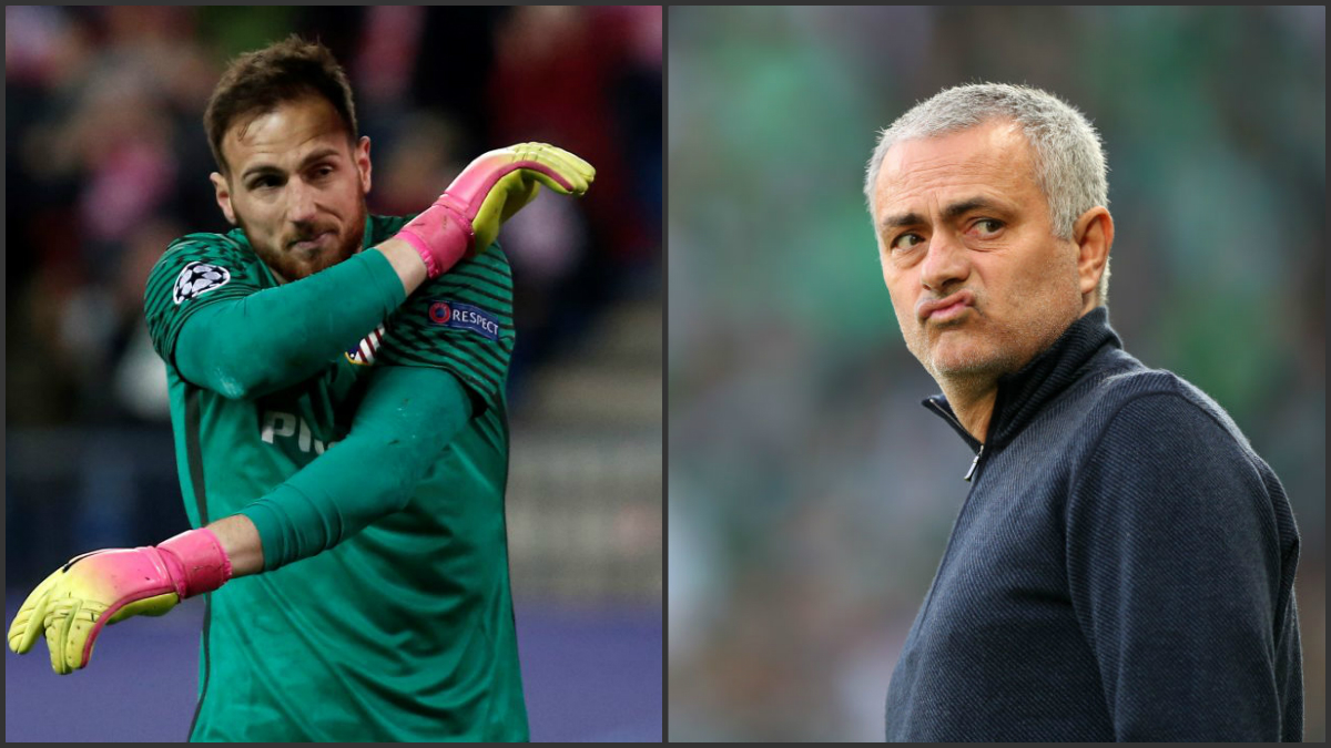 Oblak y Mourinho. (Fotos: Getty Images)