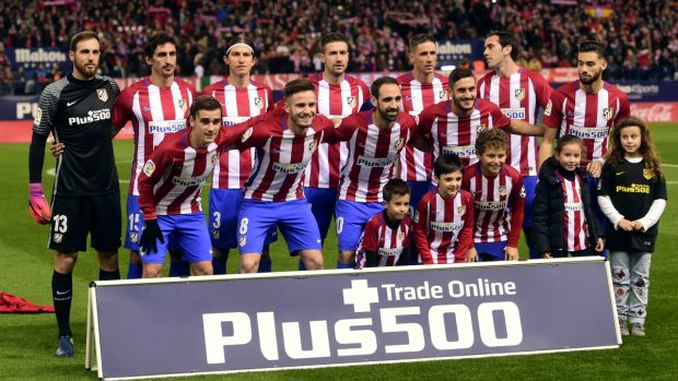 Alineación del Atlético de Madrid