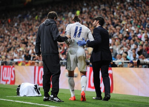 Las lesiones, un problema para Bale. (AFP)