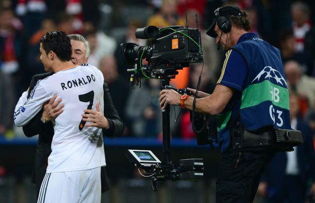 Ancelotti y Cristiano vuelven a verse las caras. (AFP)