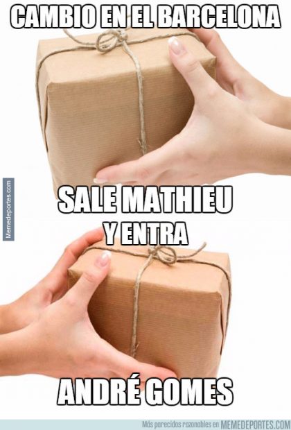 Los memes se mofan de Mathieu y André Gomes y reclaman a Aytekin