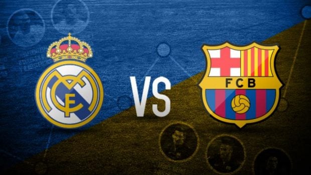 Real Madrid Vs Barcelona.