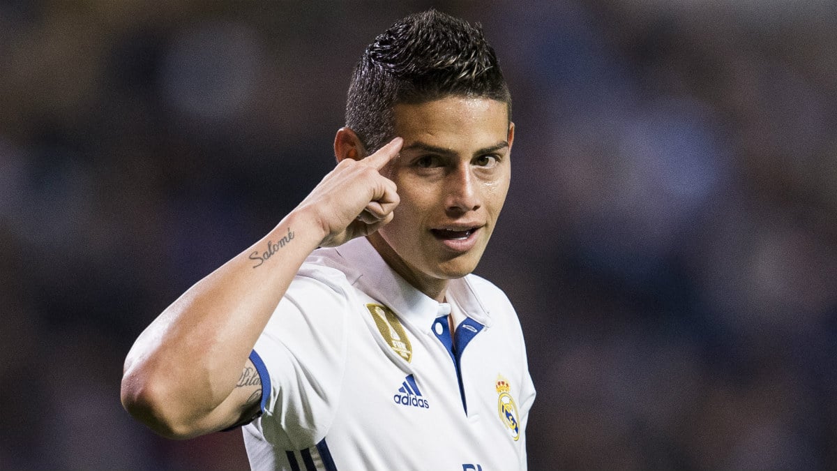 James sólo tiene al United en la cabeza. (Getty)