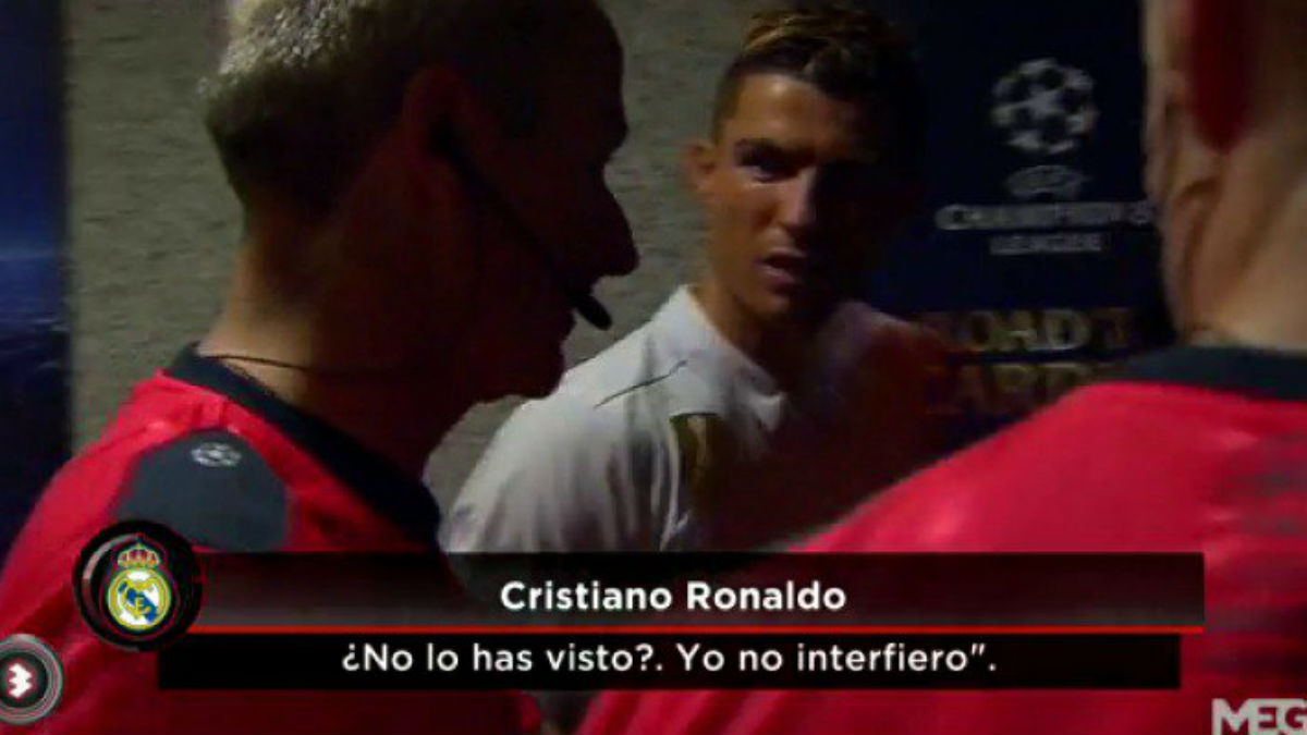 Cristiano, a Atkinson en el túnel de vestuarios: «¿Has visto el gol? No interfiero»