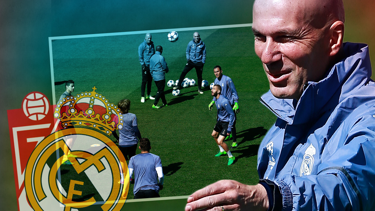 Zidane avisa a su plantilla: «Si pensamos en la Champions, perderemos la Liga»