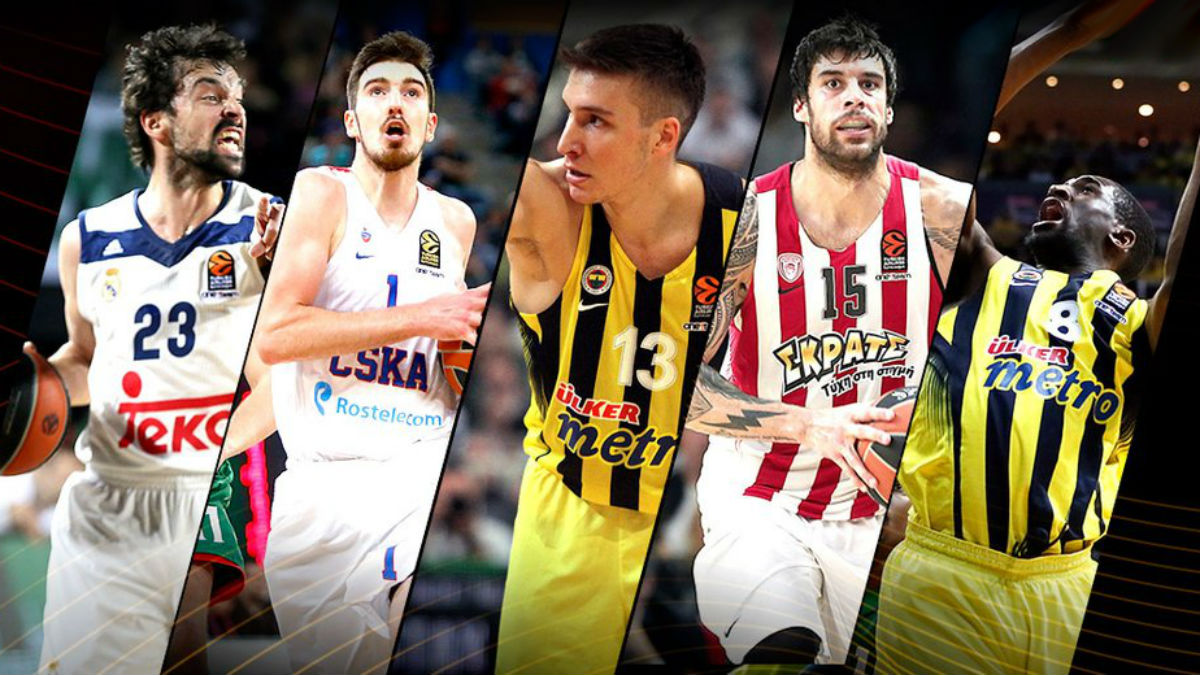 Sergio Llull lidera el quinteto ideal de la Euroliga